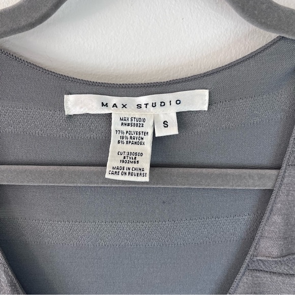 MAX STUDIO Ruffle layered,sleeveless, stretchy tiered dress Size: Small - Picture 8 of 12